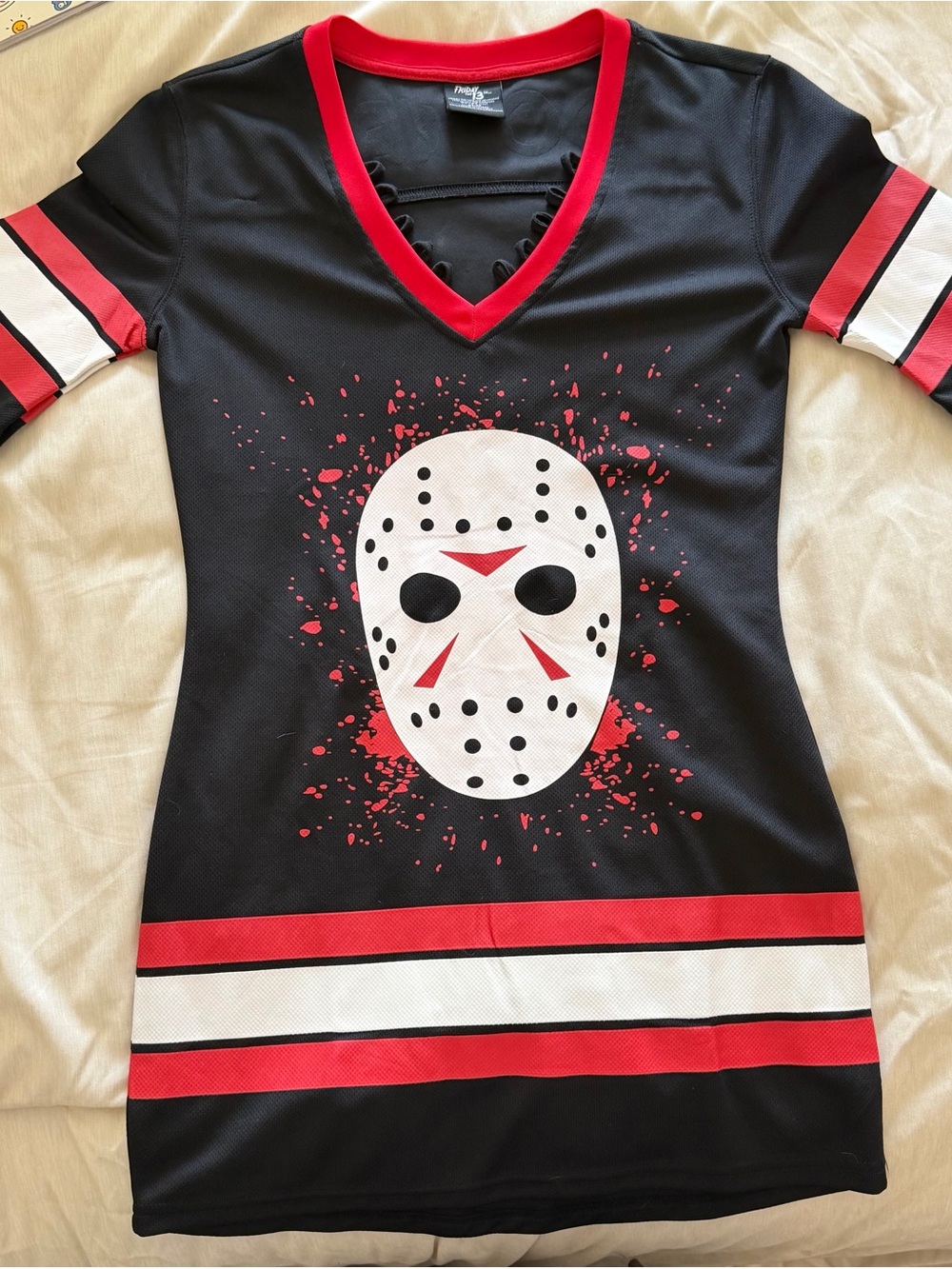 Jason Voorhees mini jersey dress